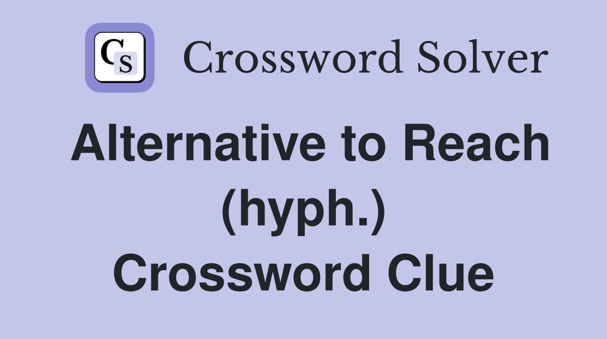 newspaper essays hyph crossword clue